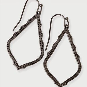 Kendra Scott Sophia Gunmetal  Earrings